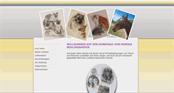 Desktop Screenshot of monre-tierportraits.de